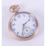 Dennison pocket watch, stamped inside on the backplate Star, Dennison trademark,