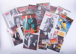 Various James Bond memorabilia including Golden Eye exclusive 007 magazine, various fan club