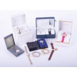 A selection of ladies watches to include two nurses watches, Accurist, Sekonda, Pulsar, Timex, a