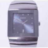 Rado, a gents high-tech ceramics Rado Diastar wristwatch, 152.0432.3 with date, ref number