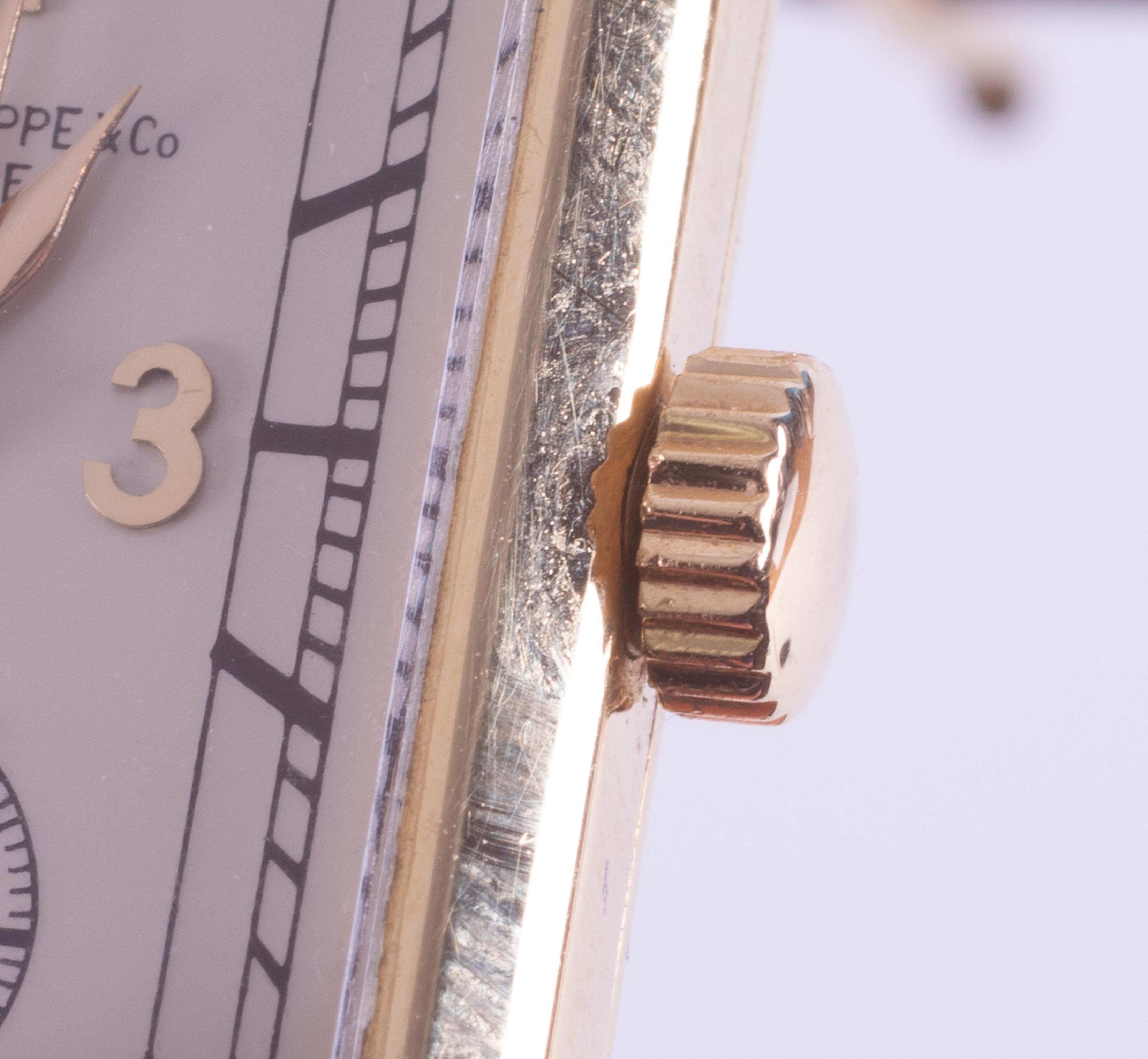 A gentleman's 18ct gold Patek Philippe Gondola wristwatch, movement 830062/611656, model number - Image 4 of 10