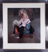 Robert Lenkiewicz (1941-2002) 'Painter with Lisa' signed limited edition print 158/395,
