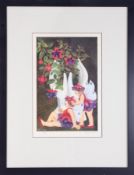 Beryl Cook (1926-2008) 'Fuchsia Fairies' signed limited edition print 574/650, overall size 81cm x