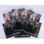 Four Devon Life Robert Lenkiewicz magazines together with four White Lane Press Robert Lenkiewicz