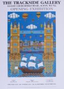 Brian Pollard, 'Mayflower, Tower Bridge' signed limited edition print 415/500, unframed.
