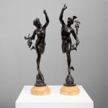 After Giambologna (Flemish 1529-1608) a 19th century French bronze 'Grand Tour'