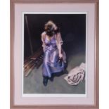 Robert Lenkiewicz (1941-2002) 'Painter with Women, St.Anthony Theme', signed limited