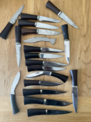 A collection of twenty Chak and Kard knives.