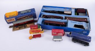 Hornby Dublo passenger train 'Duchess Of Athol' boxed together with an assortment of accessories