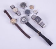 Eight assorted watches to include Rotary automatic, Citizen Digi-Ana, Timex, Hotar, etc, (8).