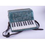 A Royal piano accordion, cased.