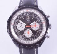 Breitling, a gent's Breitling Geneva Navitimer manual wind movement wristwatch,