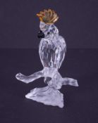 Swarovski Crystal Glass, 'Cockatoo', boxed.