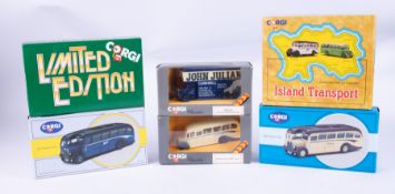 A collection of boxed Corgi Classic coaches, approx. 20.