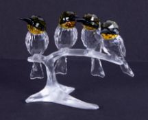 Swarovski Crystal Glass, 'Bee-Eaters' (1048013), boxed.