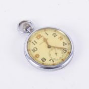 Jaeger Le-Coultre, a gents military pocket watch, inscribed to the back G.S.T.P.