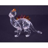 Swarovski Crystal Glass, 'Dino dinosaur', boxed.