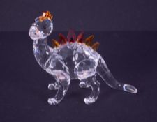 Swarovski Crystal Glass, 'Dino dinosaur', boxed.
