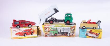 Dinky Toys 'Spectrum Patrol Car' No.103, boxed, Dinky Toys 'Refuse Wagon' No.978, boxed and a