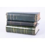 Three Dartmoor books including 'Perambulation of Dartmoor, 1896' by Samuel Rowe, M.A. and two others