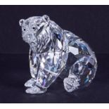 Swarovski Crystal Glass, 'Grizzly Bear' (243880), boxed.