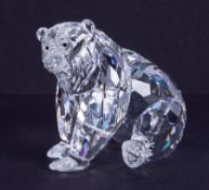 Swarovski Crystal Glass, 'Grizzly Bear' (243880), boxed.