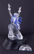 Swarovski Crystal Glass, Magic Of The Dance 'Isadora' 2002, with stand, plaque and boxed.