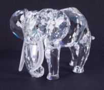 Swarovski Crystal Glass, 'Inspiration of Africa, The Elephant, 1993' (169970), boxed.