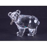 Swarovski Crystal Glass, 'Grizzly Bear Cub' (261925), boxed.
