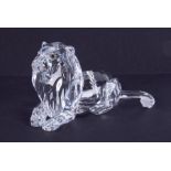 Swarovski Crystal Glass, 'Inspiration of Africa, The Lion, 1995' (185410), boxed.