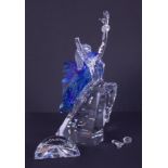 Swarovski Crystal Glass, Magic Of Dance 'Isadora' 2002 with plaque, boxed (damage to the figure).