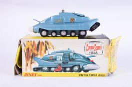 Dinky Toys, 'Spectrum Pursuit Vehicle' direct from Captain Scarlet and the Mysterons No.104, boxed.
