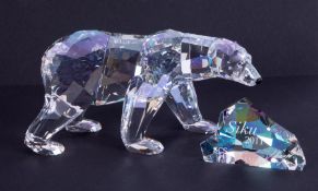 Swarovski Crystal Glass, 'Siku Polar Bear, 2011' (1053154), boxed.