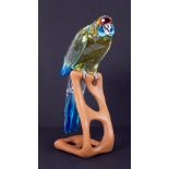 Swarovski Crystal Glass, 'Green Rosella, Jonquil' (901601), boxed.