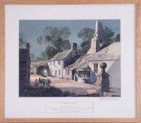 Rowland Hilder, R.I., watercolour Cornwell Store, signed, with detail within the mount, the painting