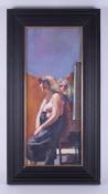 Robert Lenkiewicz (1941-2002) original oil on canvas, titled and signed twice on reverse,