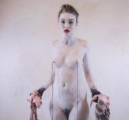 Ione Rucquoi (b.1975) 'The Offering, 2008', 1/6, photographic print on aluminium, framed, with