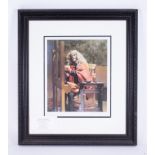 Robert Lenkiewicz (1941-2002) 'Self Portrait at Easel 1992' signed limited edition print