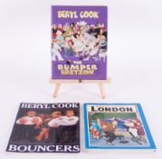 Beryl Cook, three books including a signed edition of 'The Bumper Edition' (3).