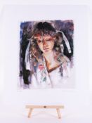 Robert Lenkiewicz (1941-2002) 'Study of Mary' signed limited edition A/P 31/35, 41cm x 35cm,