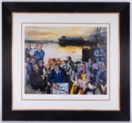 Robert Lenkiewicz (1941-2002) 'The Barbican Fisherman 2000' signed limited edition print 49/250,