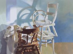 Robert Lenkiewicz (1941-2002) 'Chairs/ Project 7, Still Lives' signed limited edition print