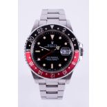 Rolex, a stainless steel automatic Rolex Oyster Perpetual Date GMT-Master II, 1989, 16710,