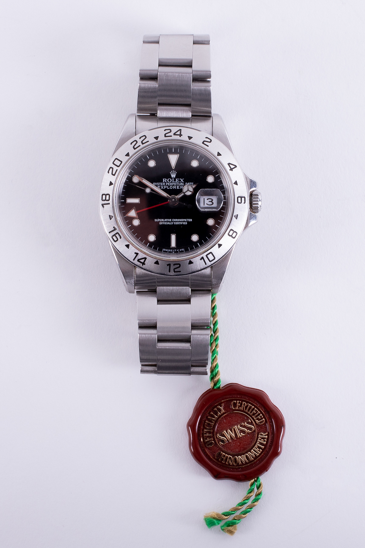 Rolex, a 1996 Rolex Explorer II, Oyster Perpetual Date, model 16570, guarantee number W940985, in - Image 2 of 9