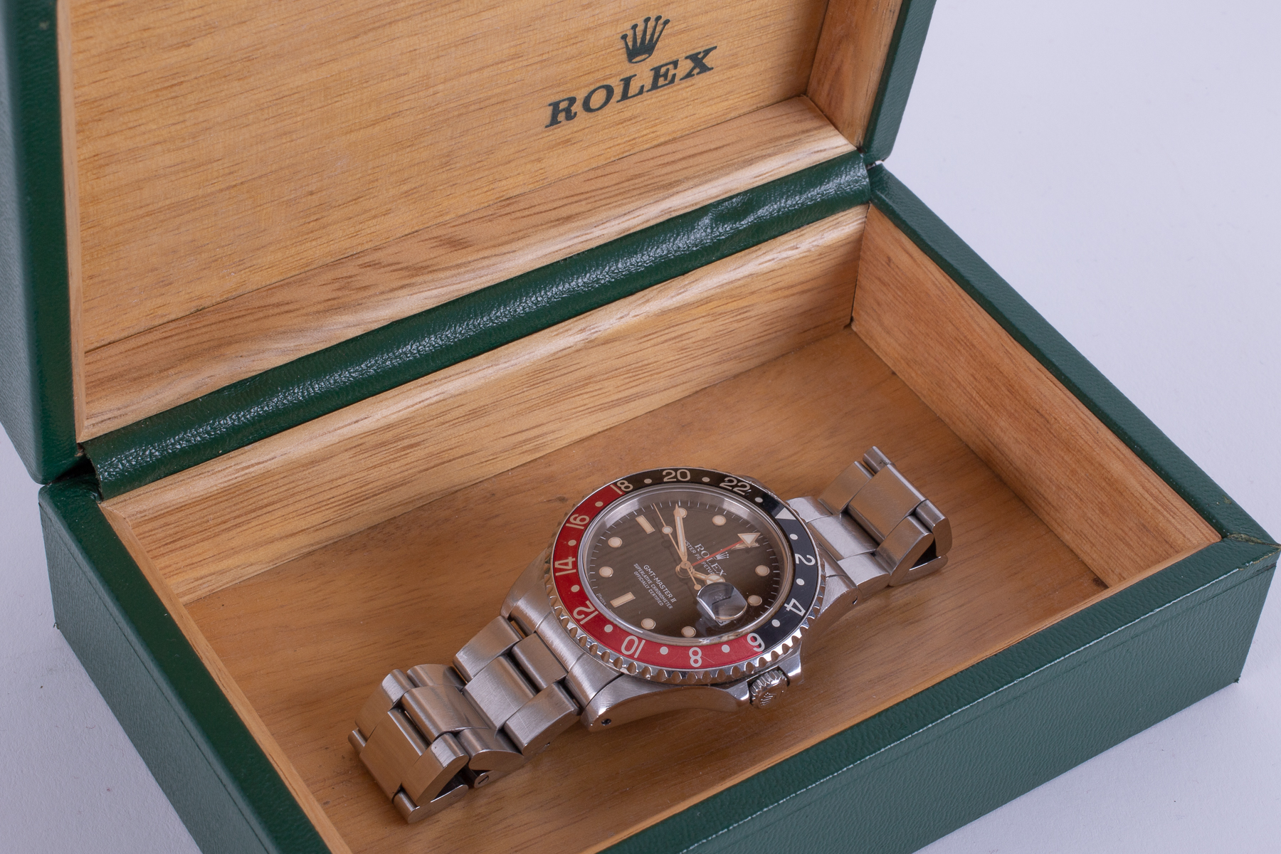 Rolex, a stainless steel automatic Rolex Oyster Perpetual Date GMT-Master II, 1989, 16710, - Bild 4 aus 7