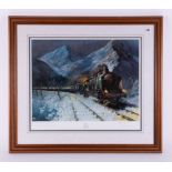 Terence Cuneo, signed limited edition print 'Orient Express' 228/650, 43cm x 56cm, with certificate,
