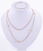 A mixed lot including a 9ct yellow gold square chain link bracelet, length 17cm, 1.89gm, a 9ct