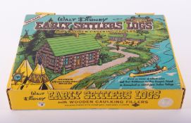 Walt Disney's 'Early Settlers Logs', boxed.