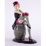 A Kevin Francis figurine of 'Marlene Dietrich' with certificate, boxed.