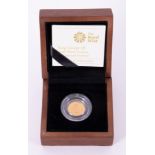 A Royal Mint gold third George III Guinea, boxed with certificate.